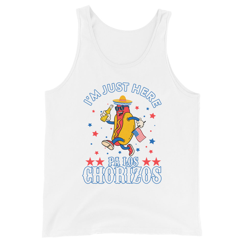 I'M Just Here Pa Los Chorizos Men's Tank Top