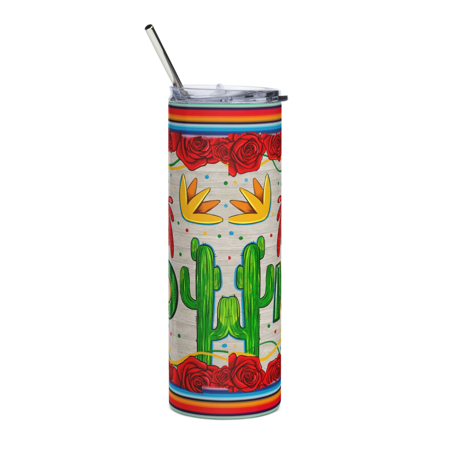 New Mexico Vibes Stainless steel tumbler