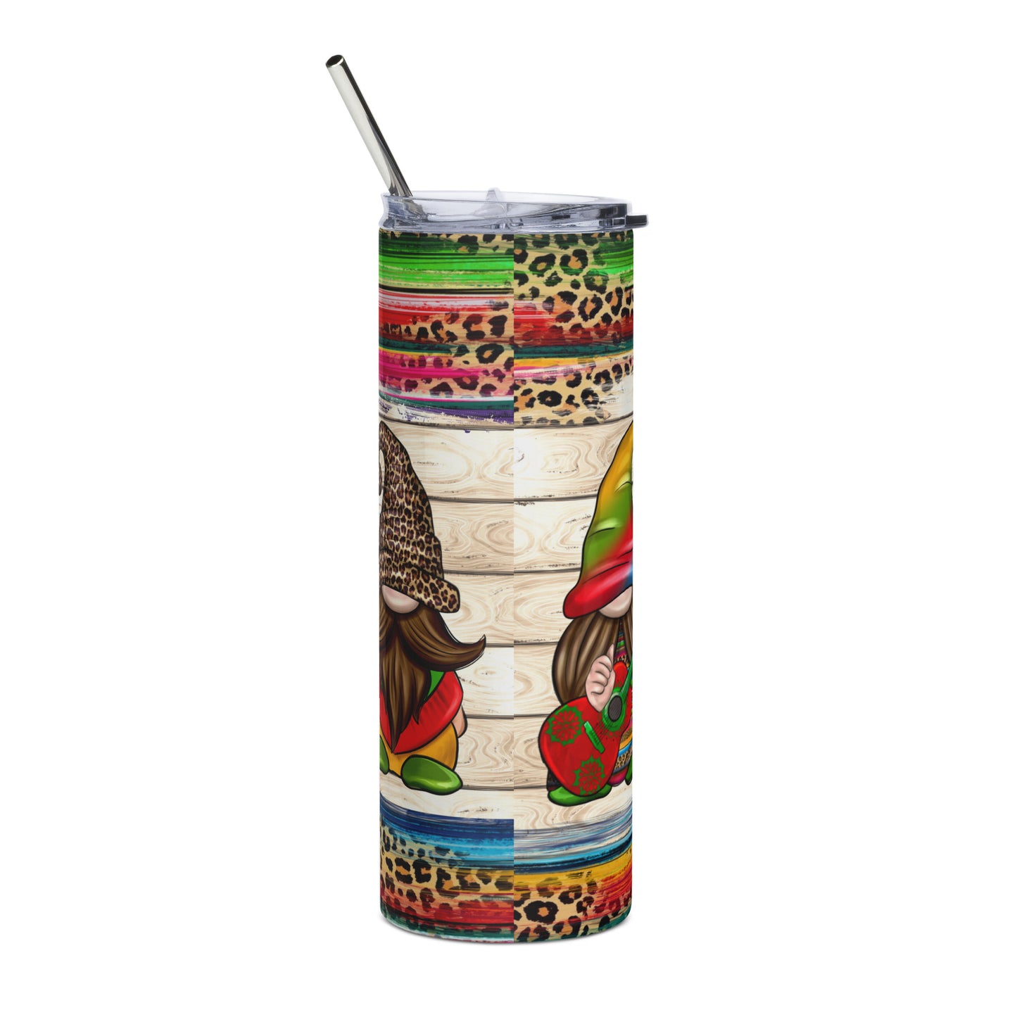 Mexican Gnomes Stainless steel tumbler