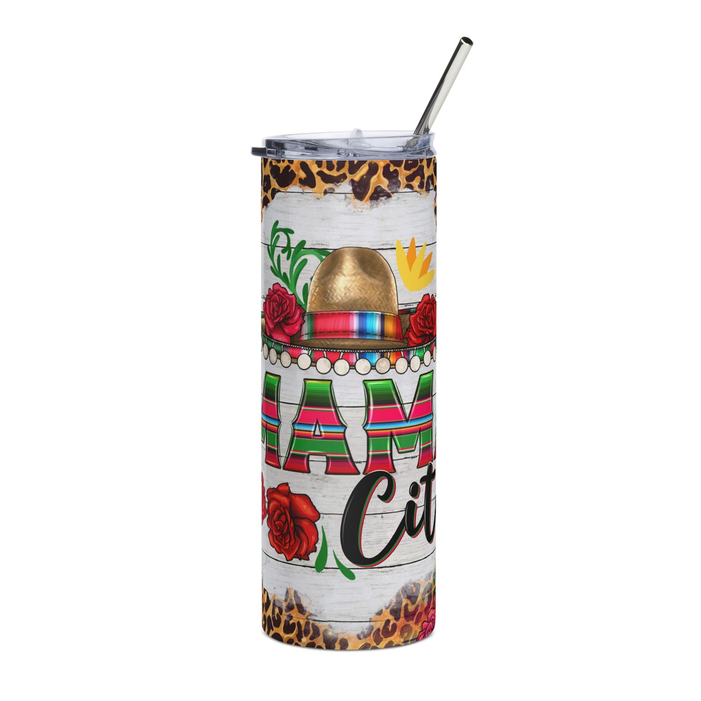 Mamacita Latina Stainless steel tumbler