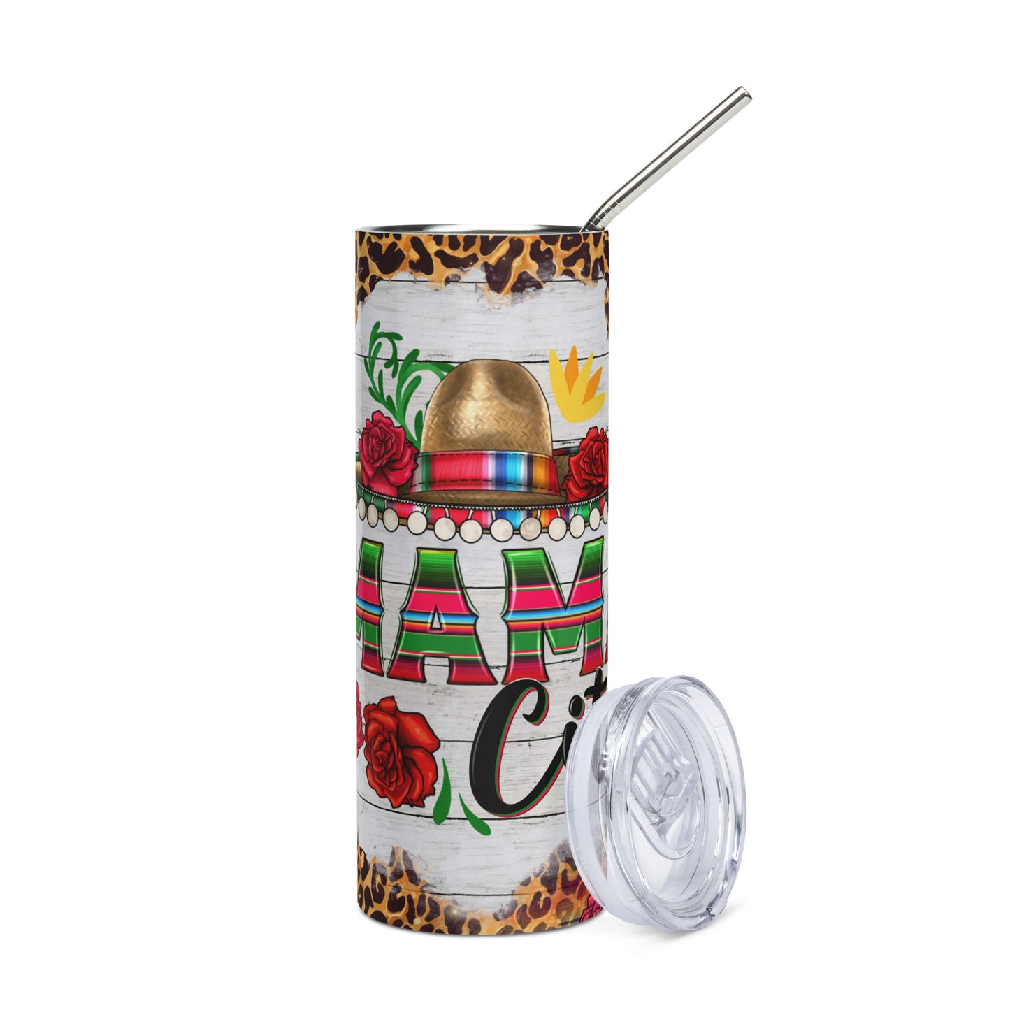 Mamacita Latina Stainless steel tumbler