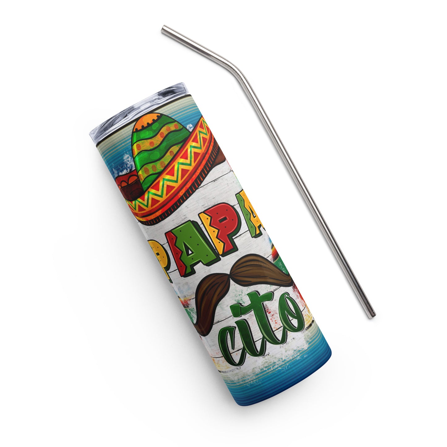 Papacito Stainless steel tumbler for Latinos