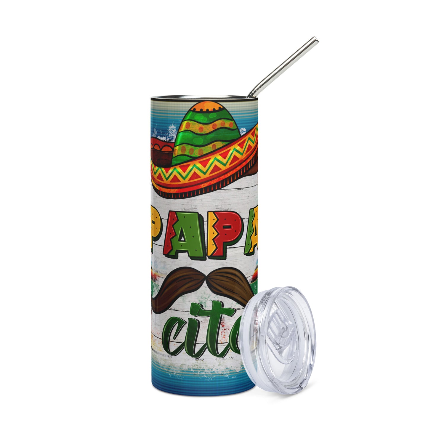 Papacito Stainless steel tumbler for Latinos