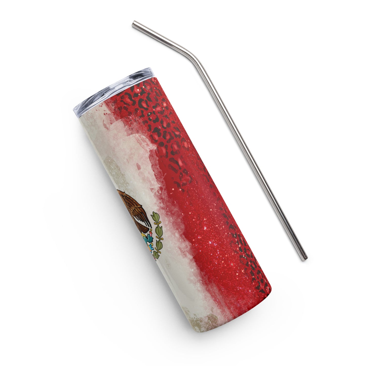 Mexico Flag Stainless steel tumbler