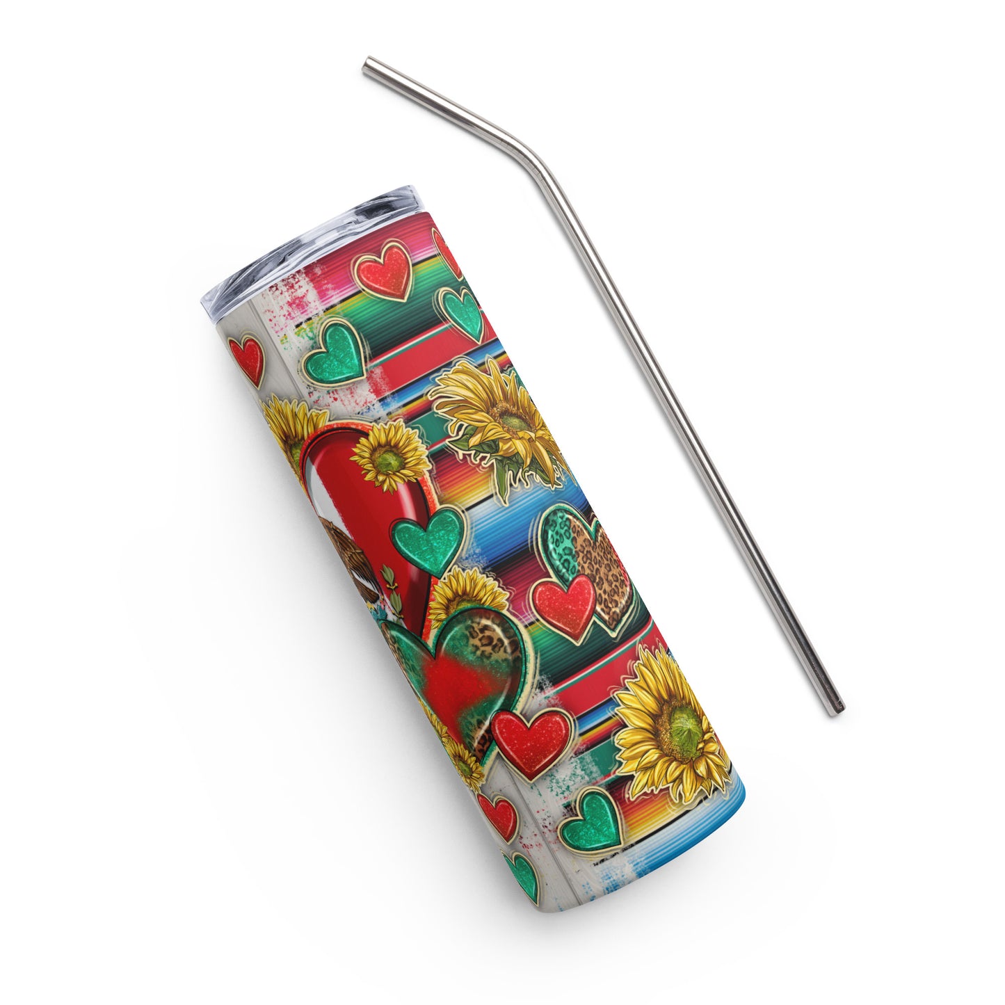 Mexico in My Heart Stainless steel tumbler