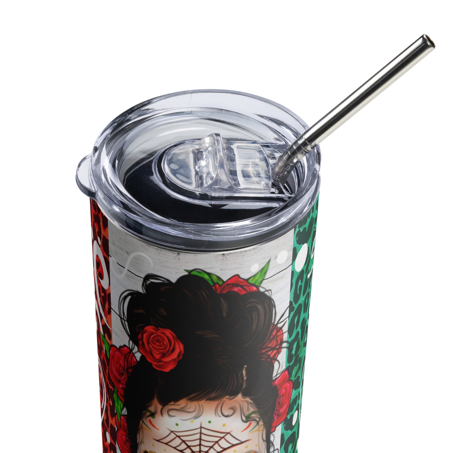 Mama Chingona Mexicana Stainless steel tumbler