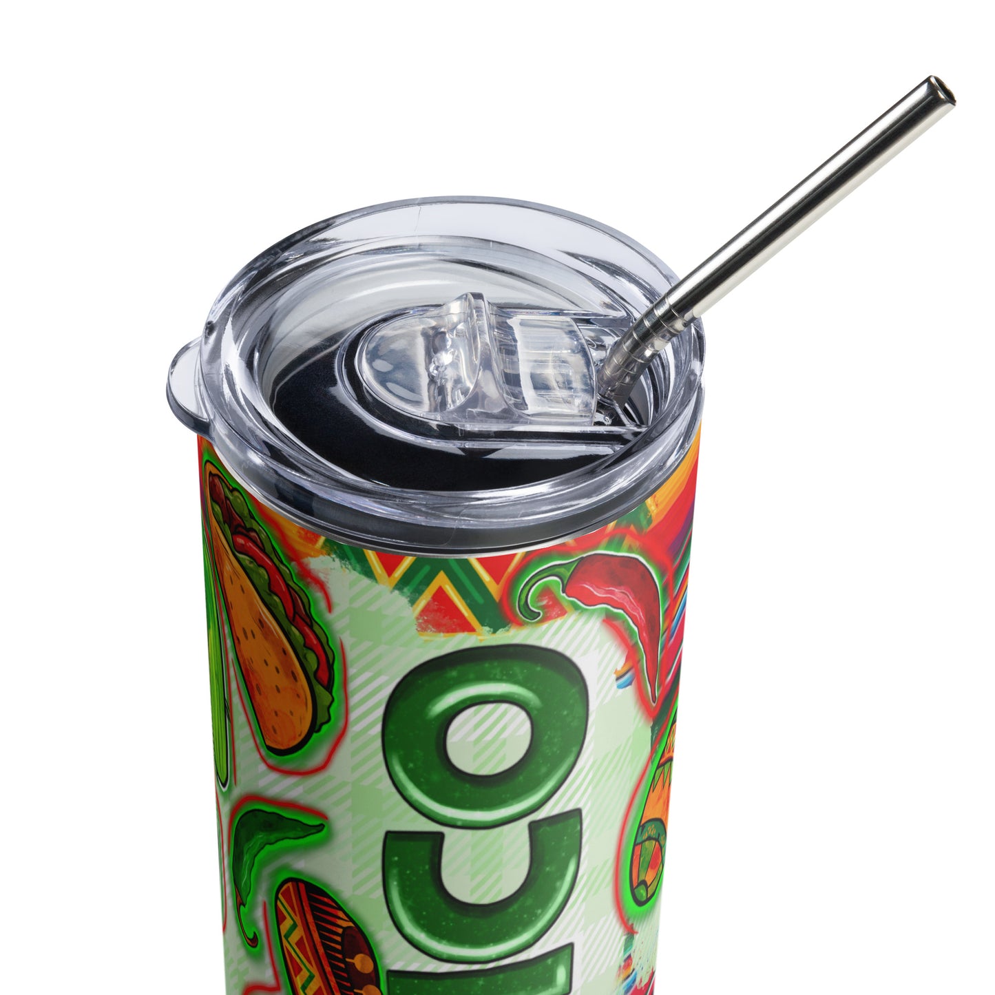 Mexico Vibes Stainless steel tumbler