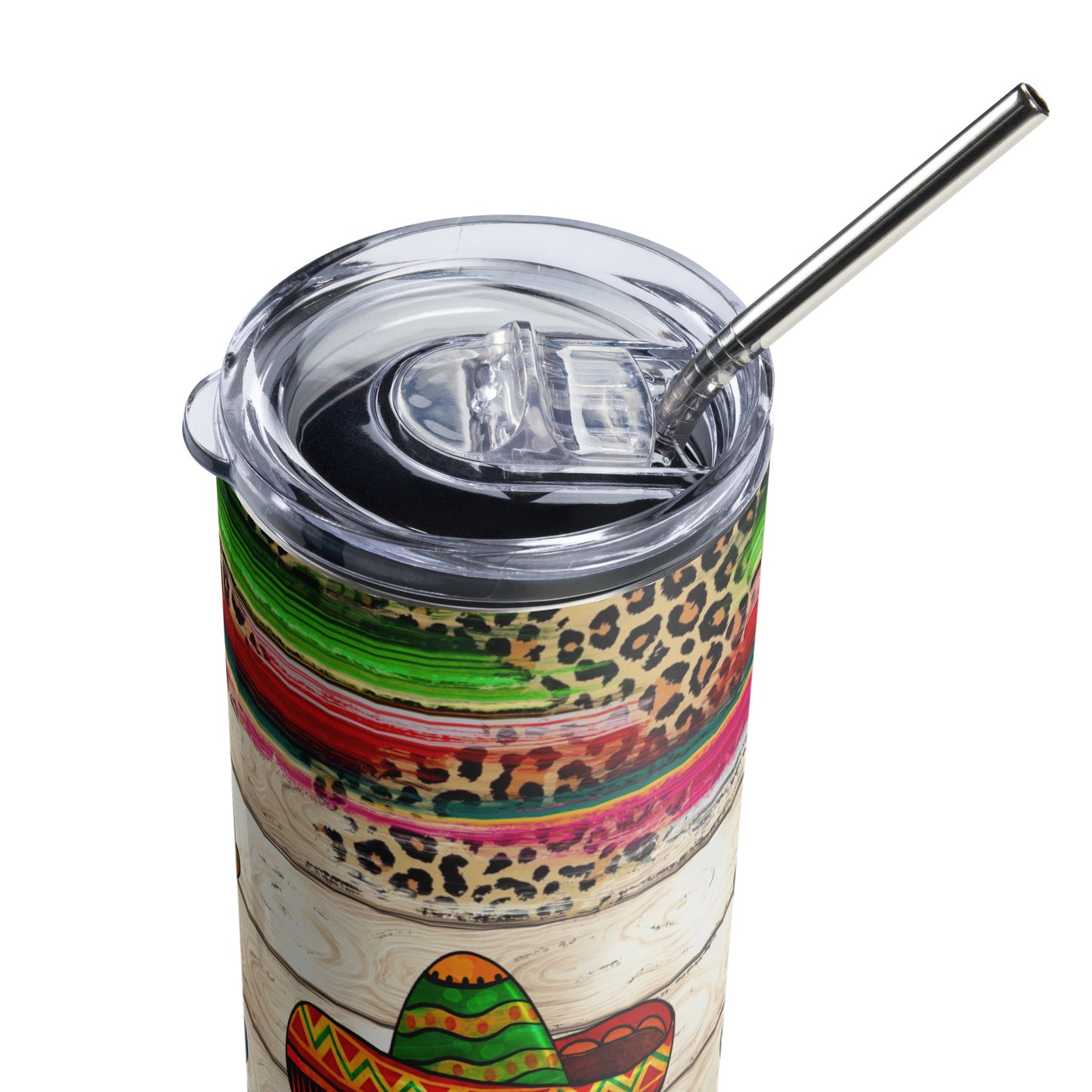 Mexican Gnomes Stainless steel tumbler