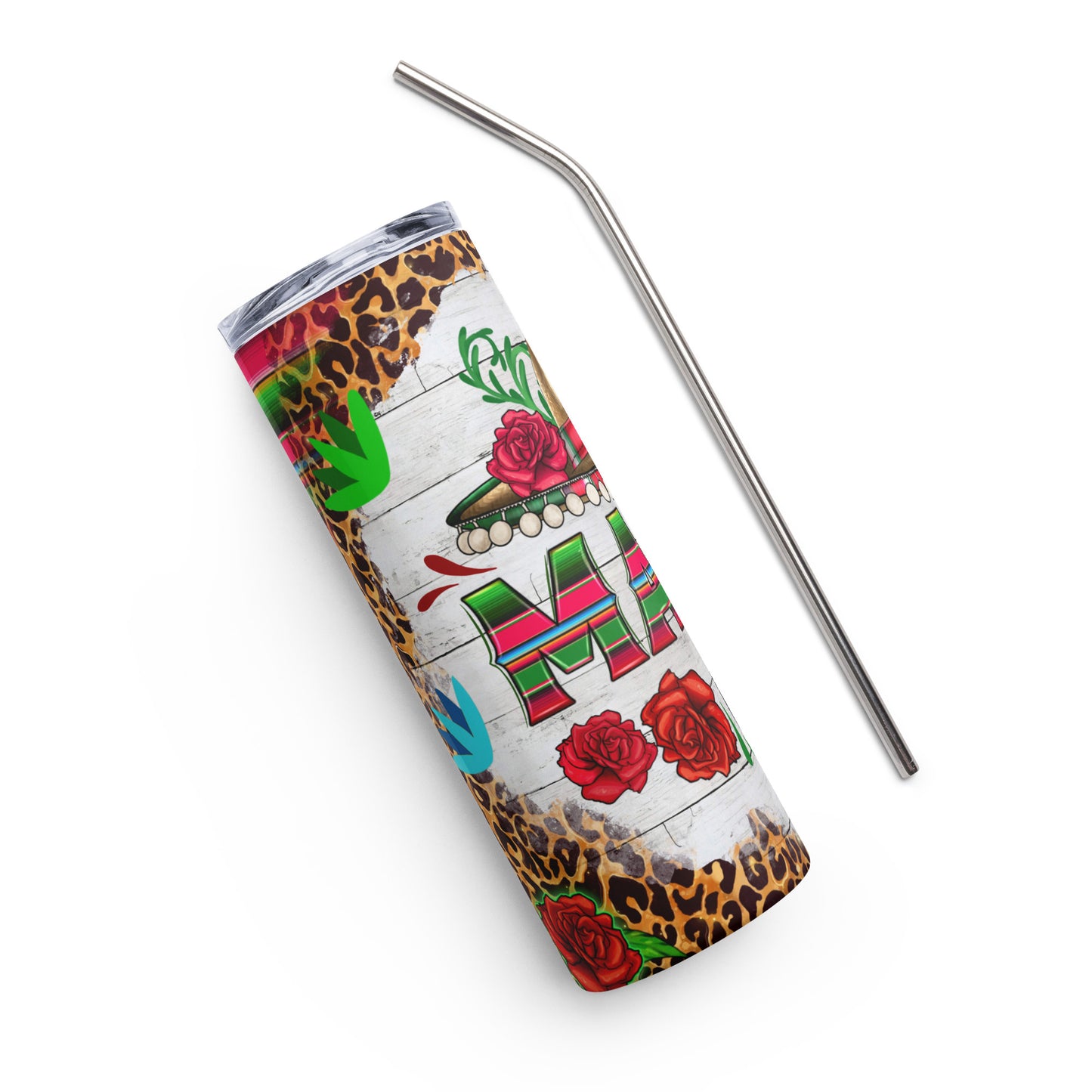 Mamacita Latina Stainless steel tumbler