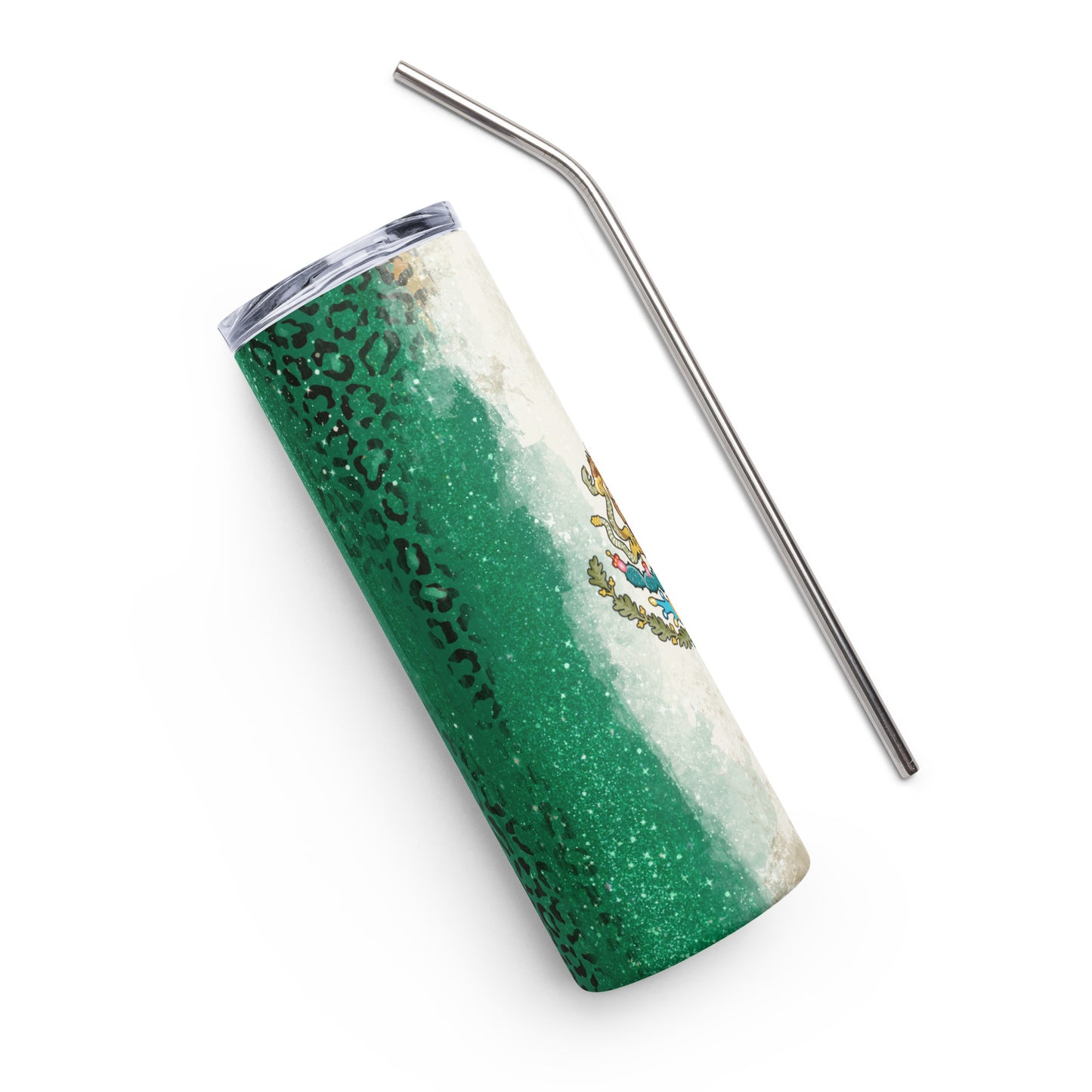 Mexico Flag Stainless steel tumbler