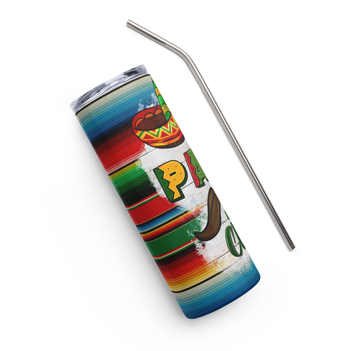 Papacito Stainless steel tumbler for Latinos