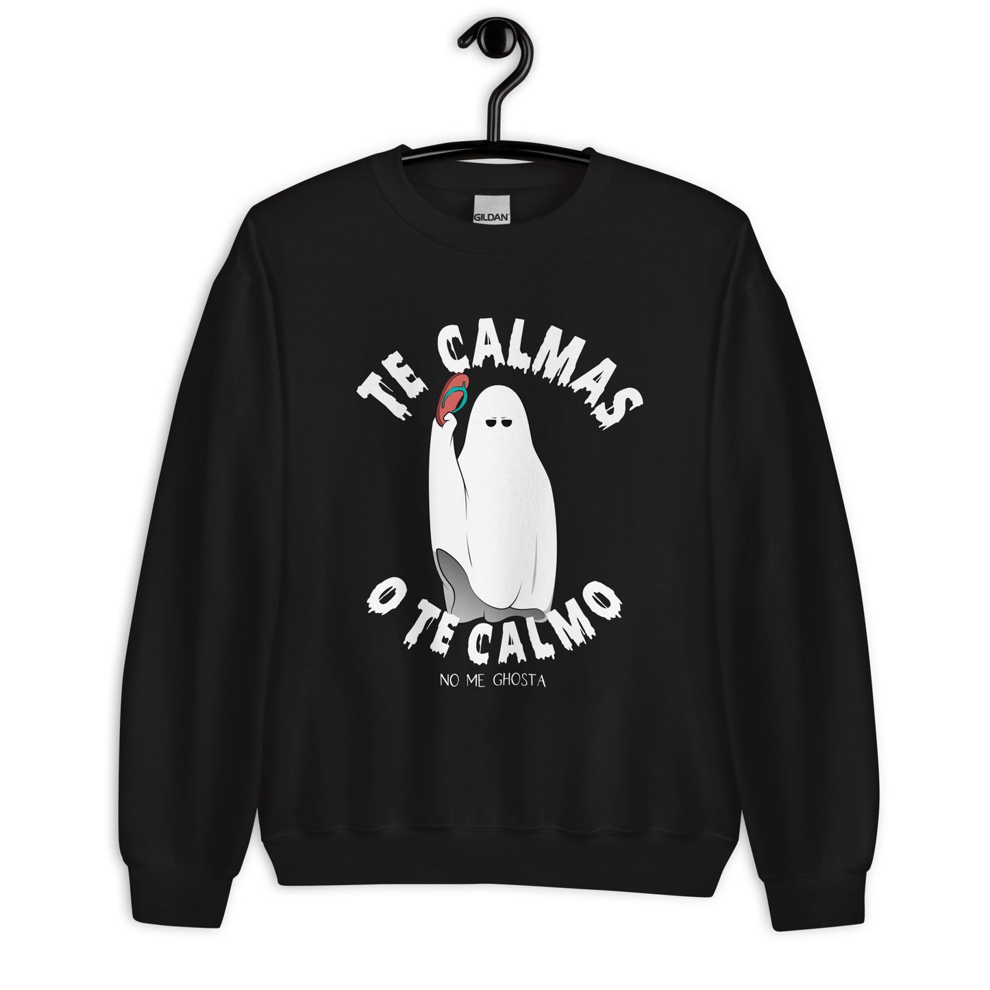 Te Calmas O Te Calmo Halloween Unisex Sweatshirt