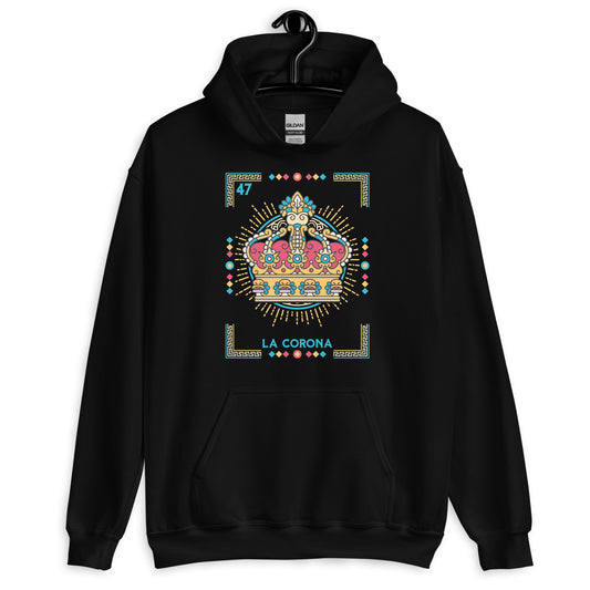 La Corona Mexican Loteria Unisex Hoodie