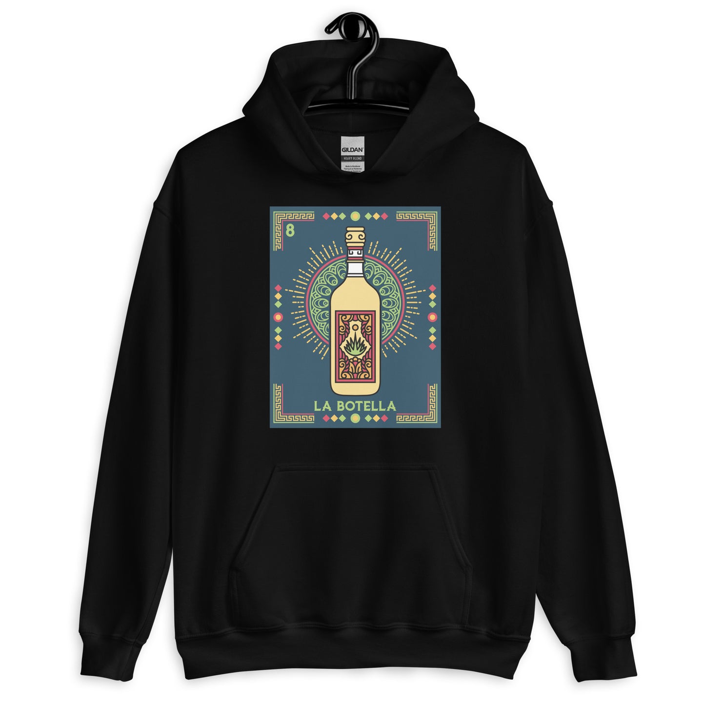 La Botella Mexican Loteria Unisex Hoodie