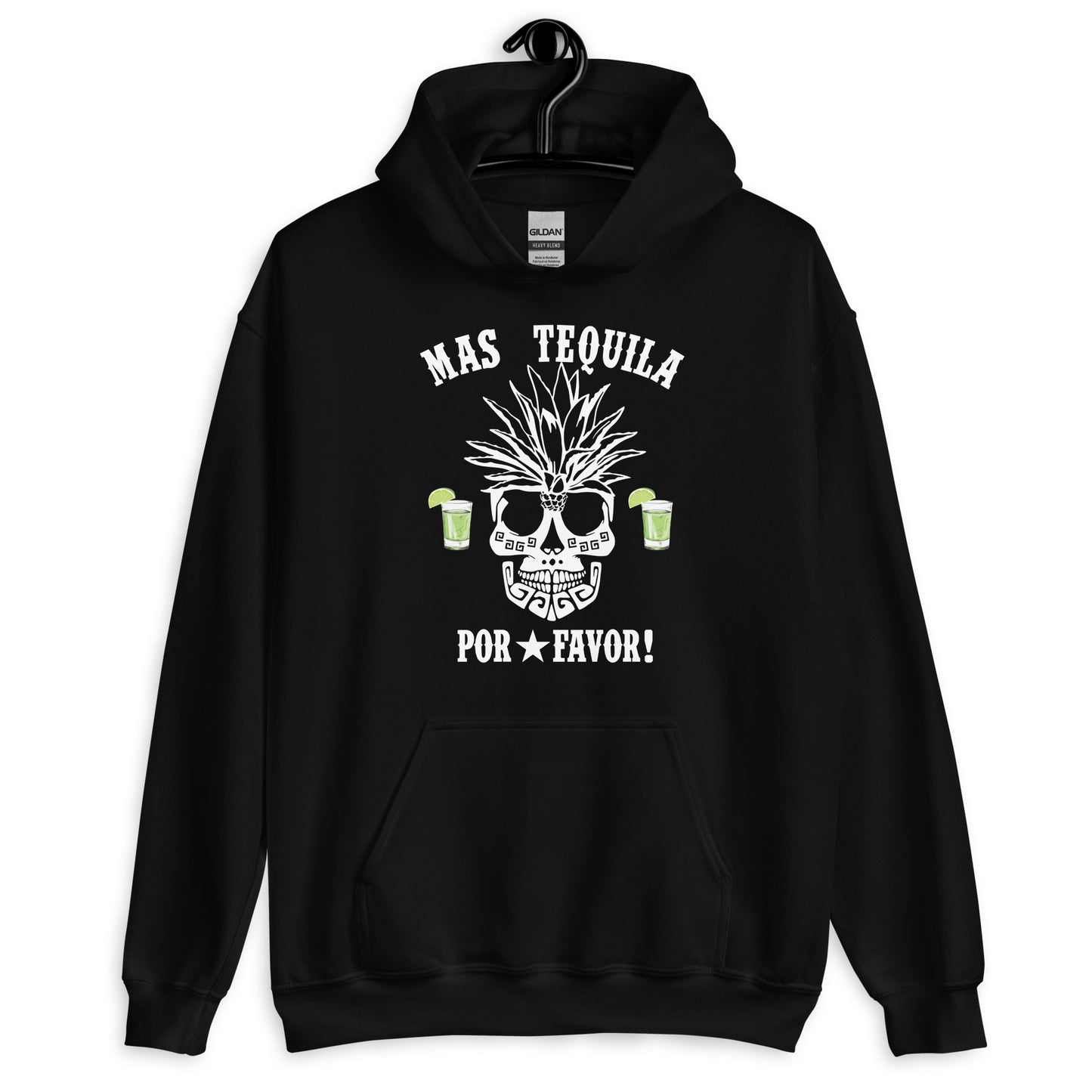 Mas Tequila Por Favor Unisex Hoodie