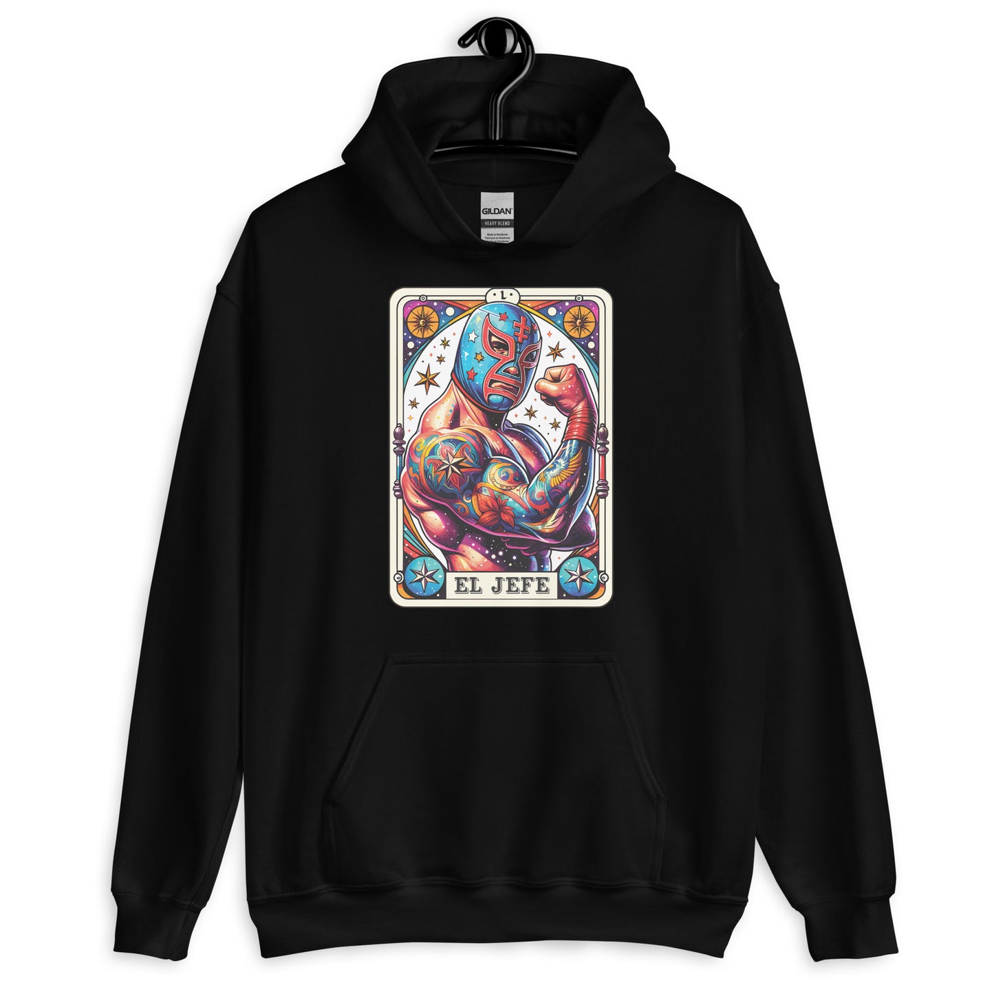 El Jefe Luchador Unisex Hoodie