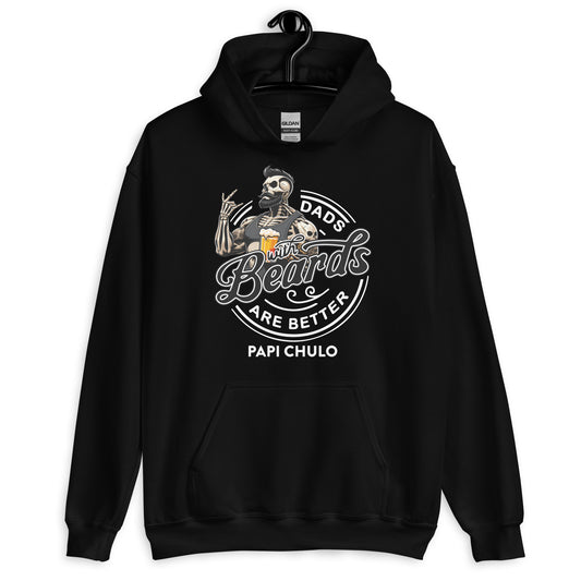 Papi Chulo Dads With Beards Are Better Unisex Hoodie