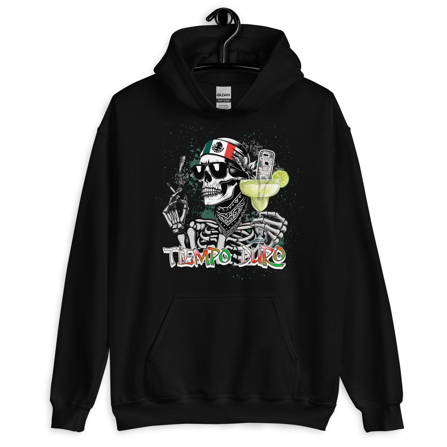 Tiempo Duro Unisex Hoodie for Latinos