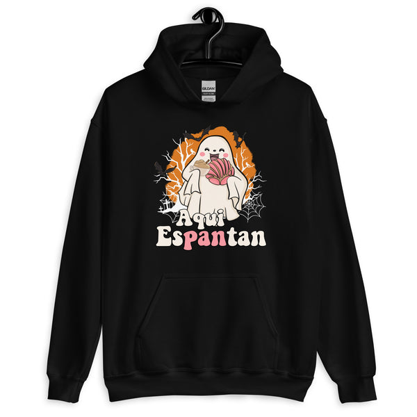 Aqui Espantan Halloween Unisex Hoodie