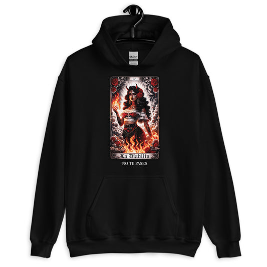 La Diablita No Te Pases Hoodie for Latina