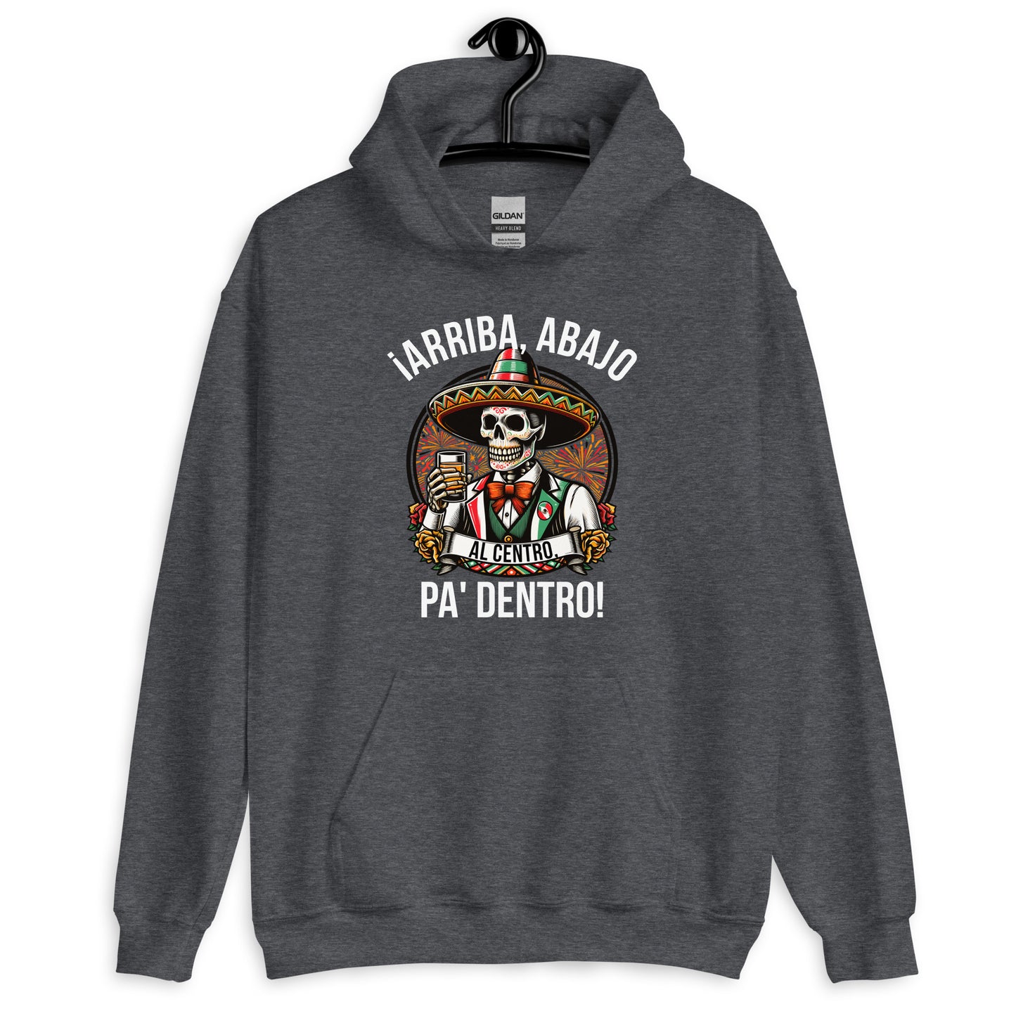 Arriba Abajo Al Centro Pa Dentro Hoodie