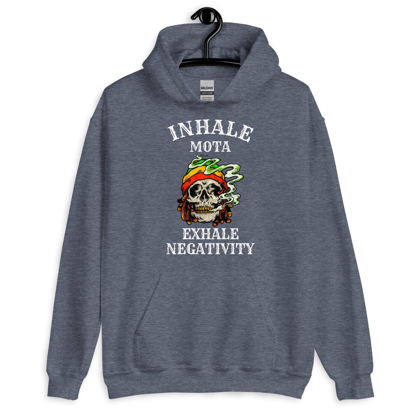 Inhale Mota Exhale Negativity Unisex Hoodie