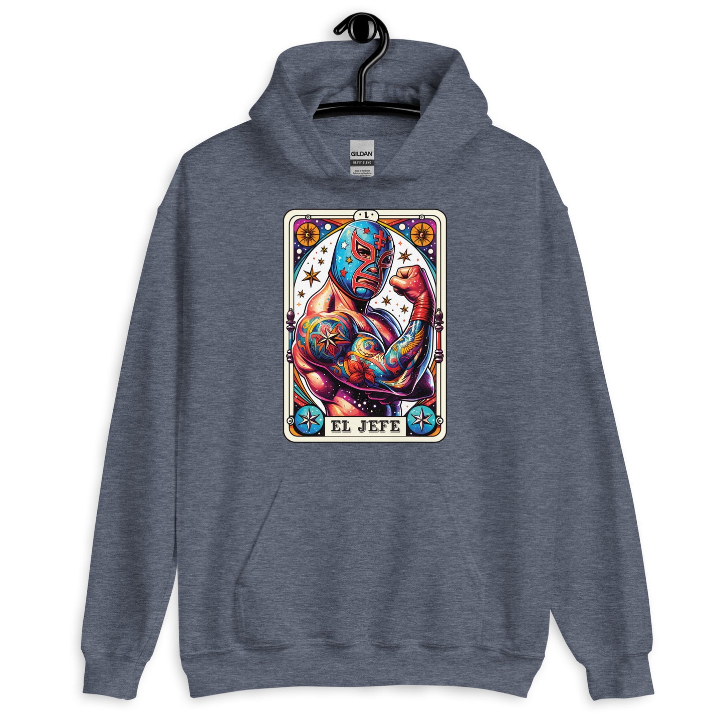 El Jefe Luchador Unisex Hoodie