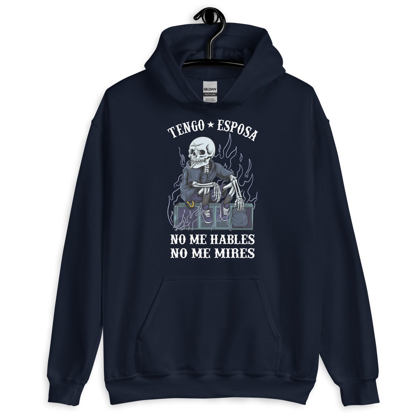 Tengo Esposa No Me Hables No Me Mires Unisex Hoodie