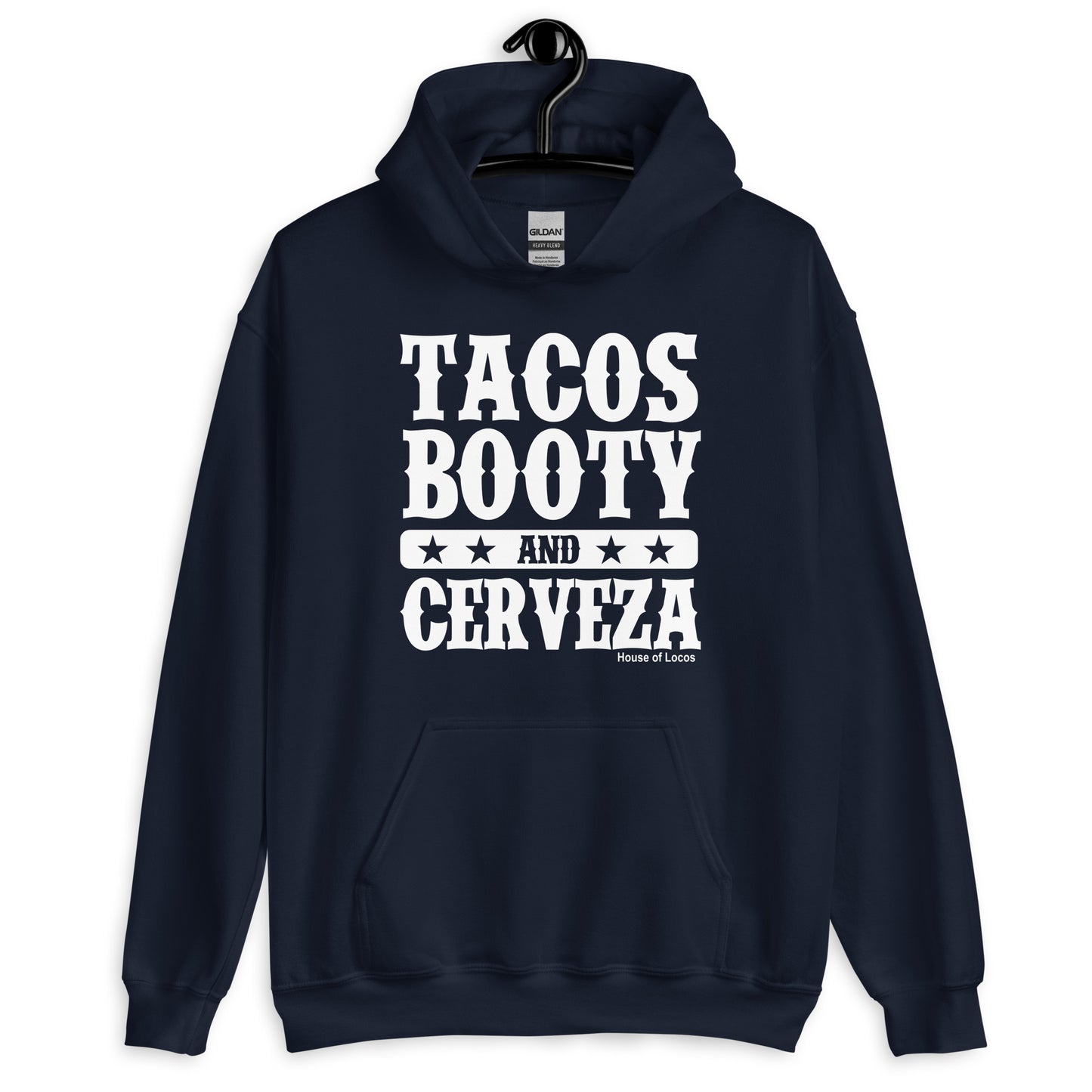 Tacos B**ty and Cerveza Unisex Hoodie