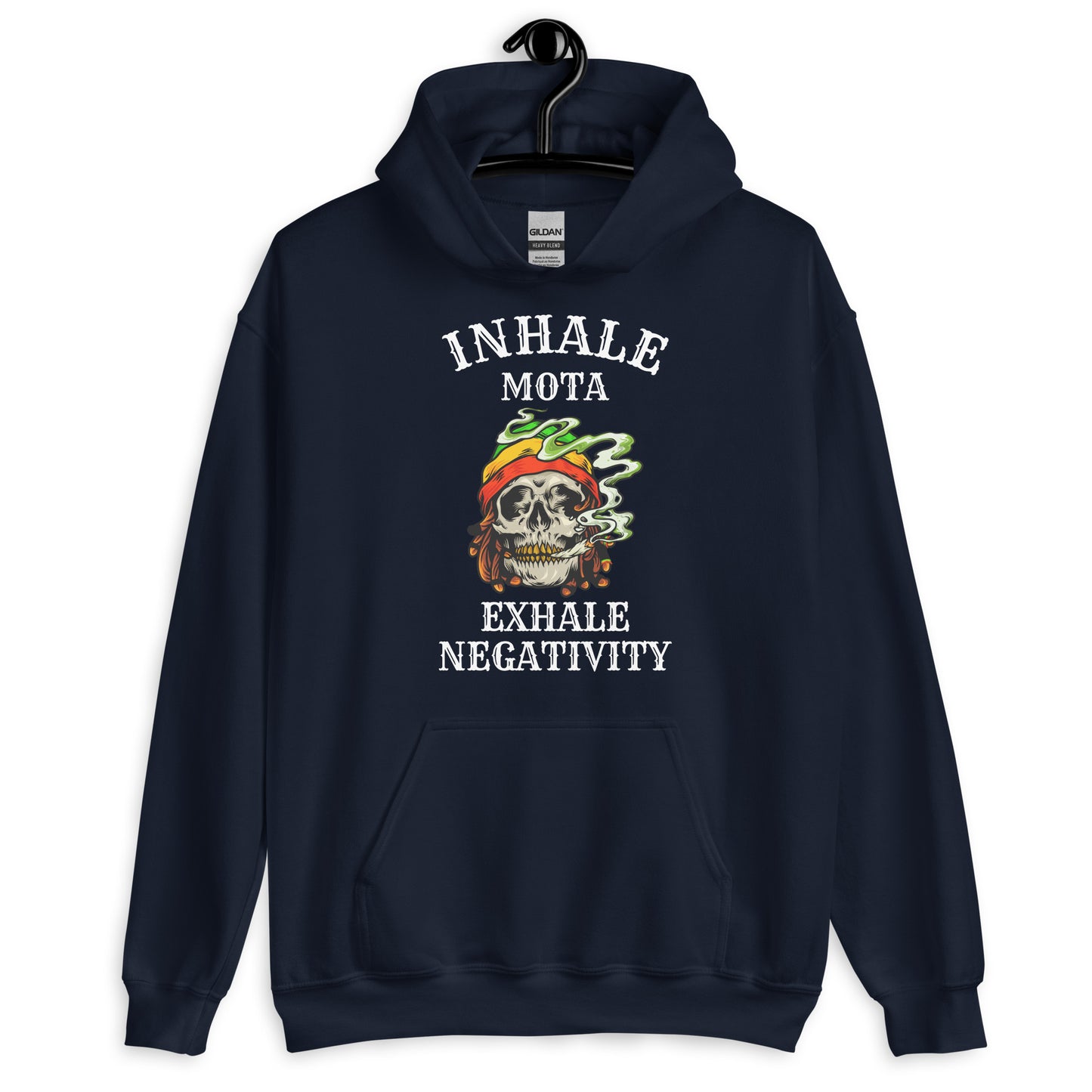 Inhale Mota Exhale Negativity Unisex Hoodie