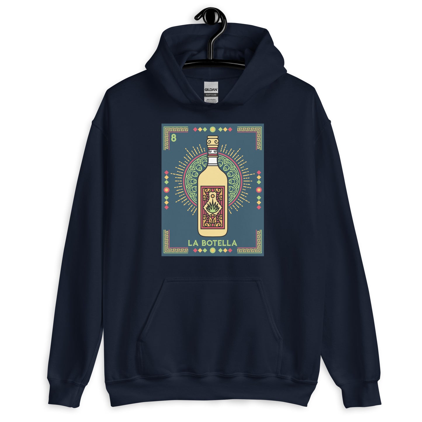 La Botella Mexican Loteria Unisex Hoodie