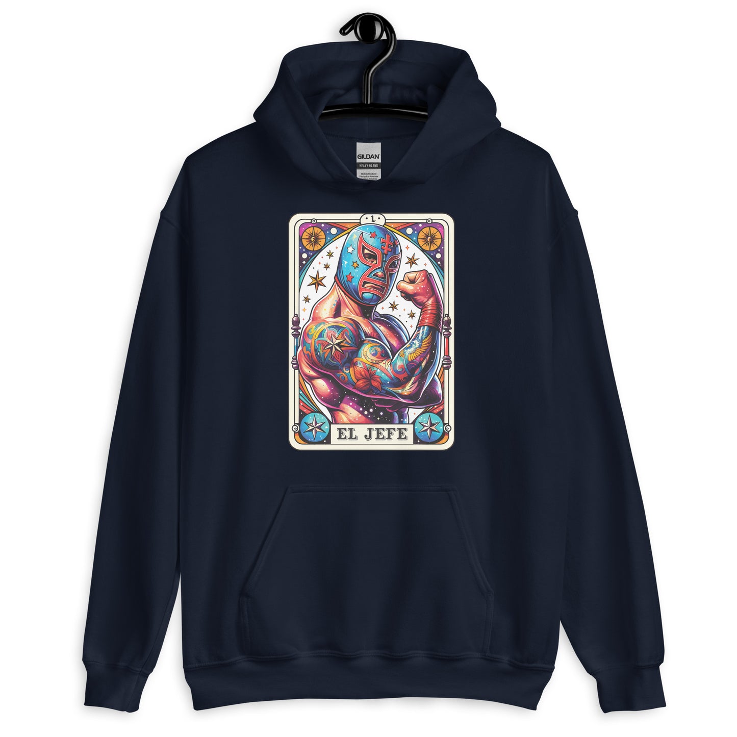 El Jefe Luchador Unisex Hoodie