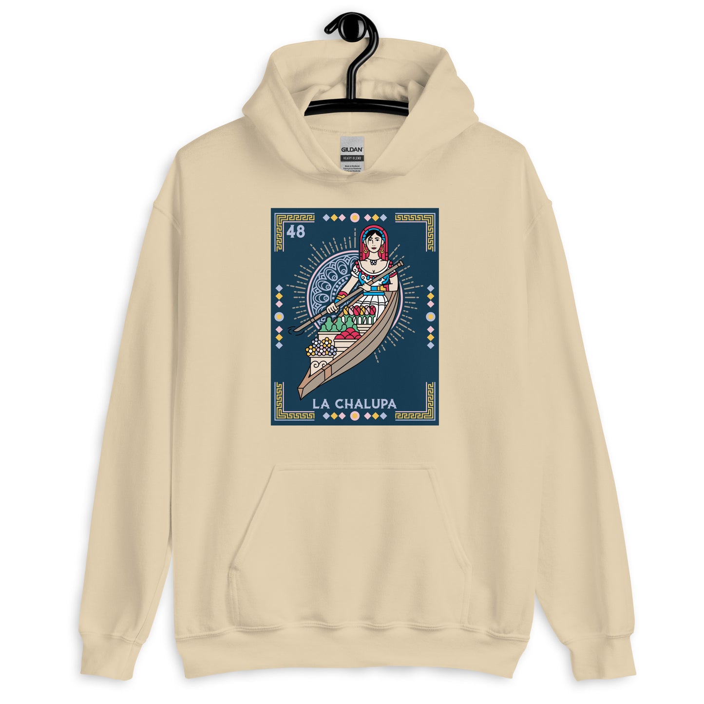 La Chalupa Mexican Loteria Unisex Hoodie