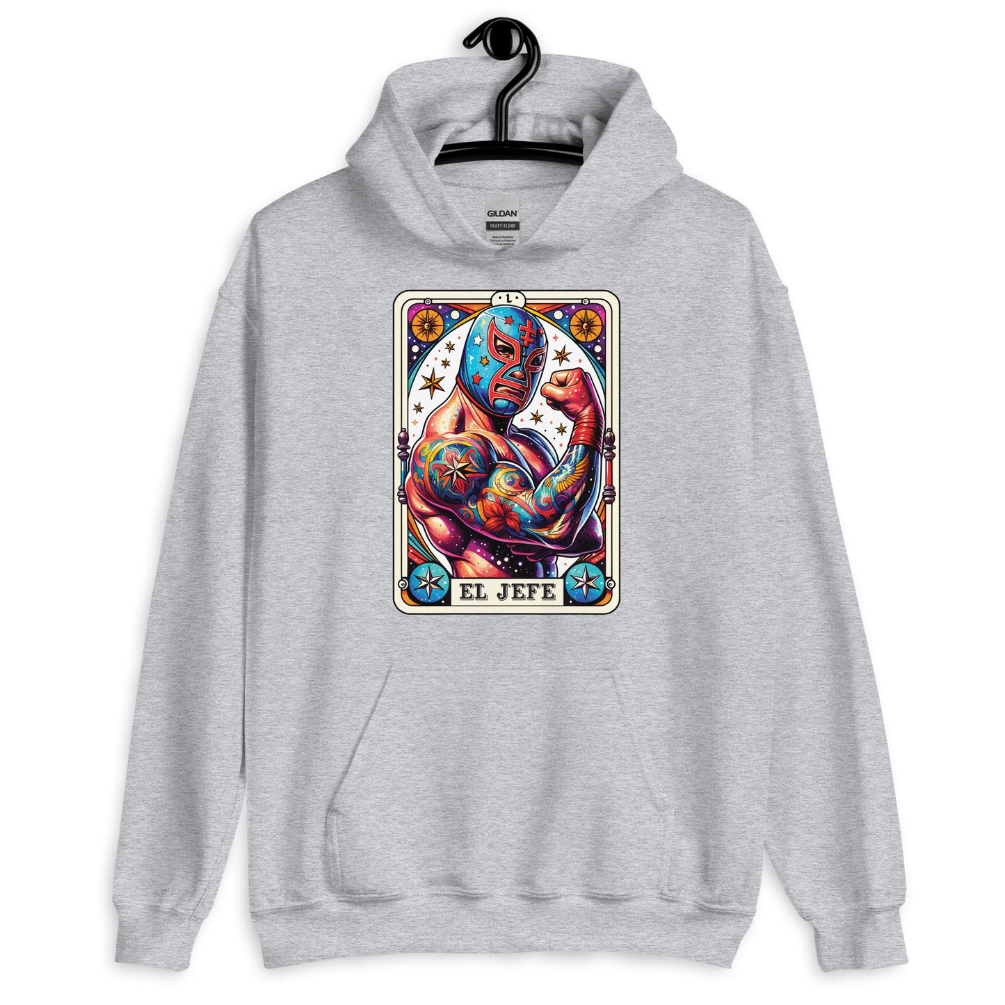 El Jefe Luchador Unisex Hoodie