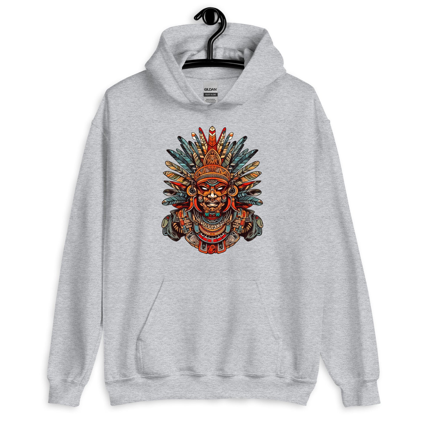 Aztec Warrior Unisex Hoodie