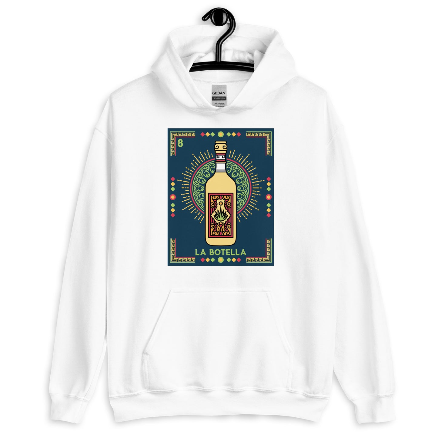 La Botella Mexican Loteria Unisex Hoodie