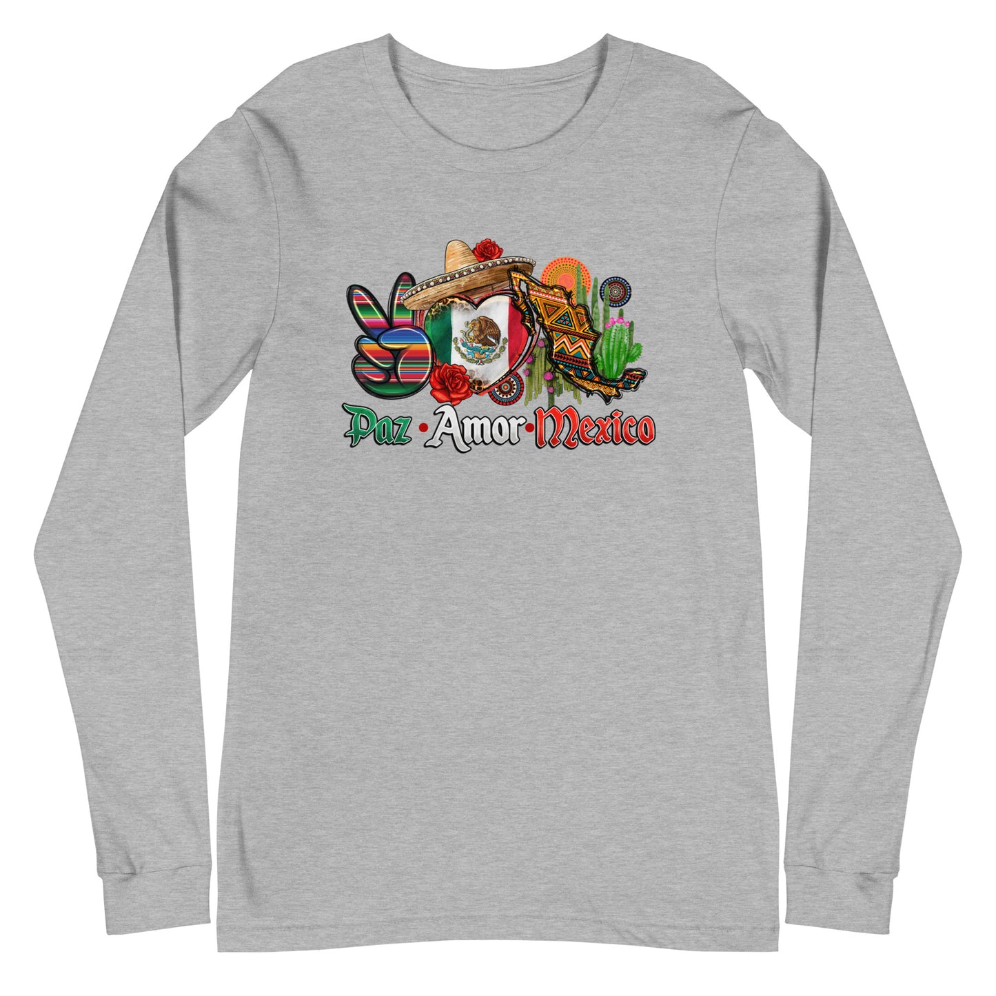 Paz Amor Mexico Long Sleeve Tee