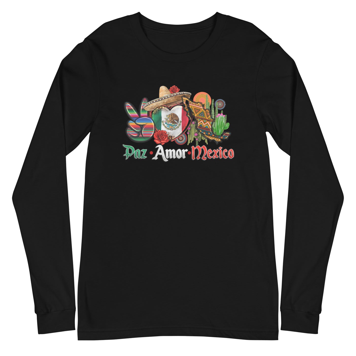 Paz Amor Mexico Long Sleeve Tee