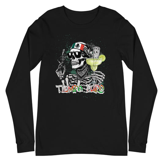 Tiempo Duro Unisex Long Sleeve Tee for Latinos