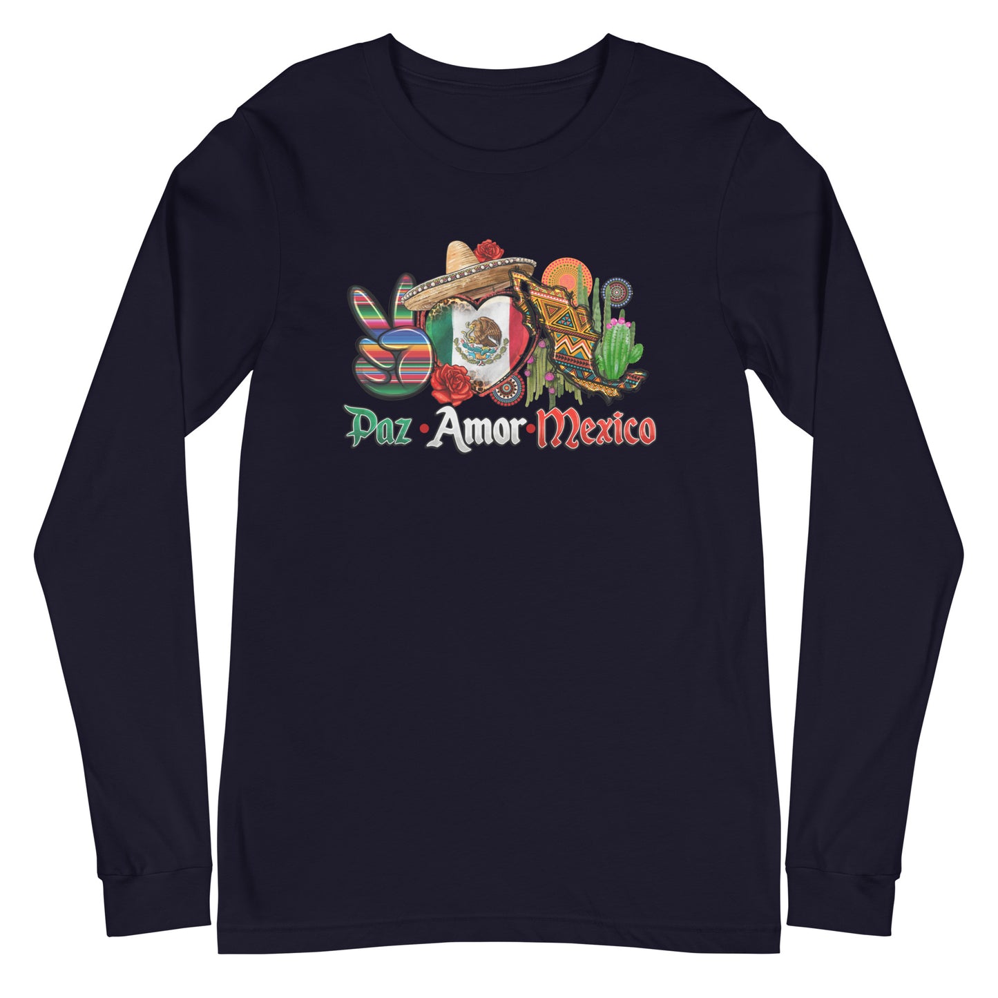 Paz Amor Mexico Long Sleeve Tee