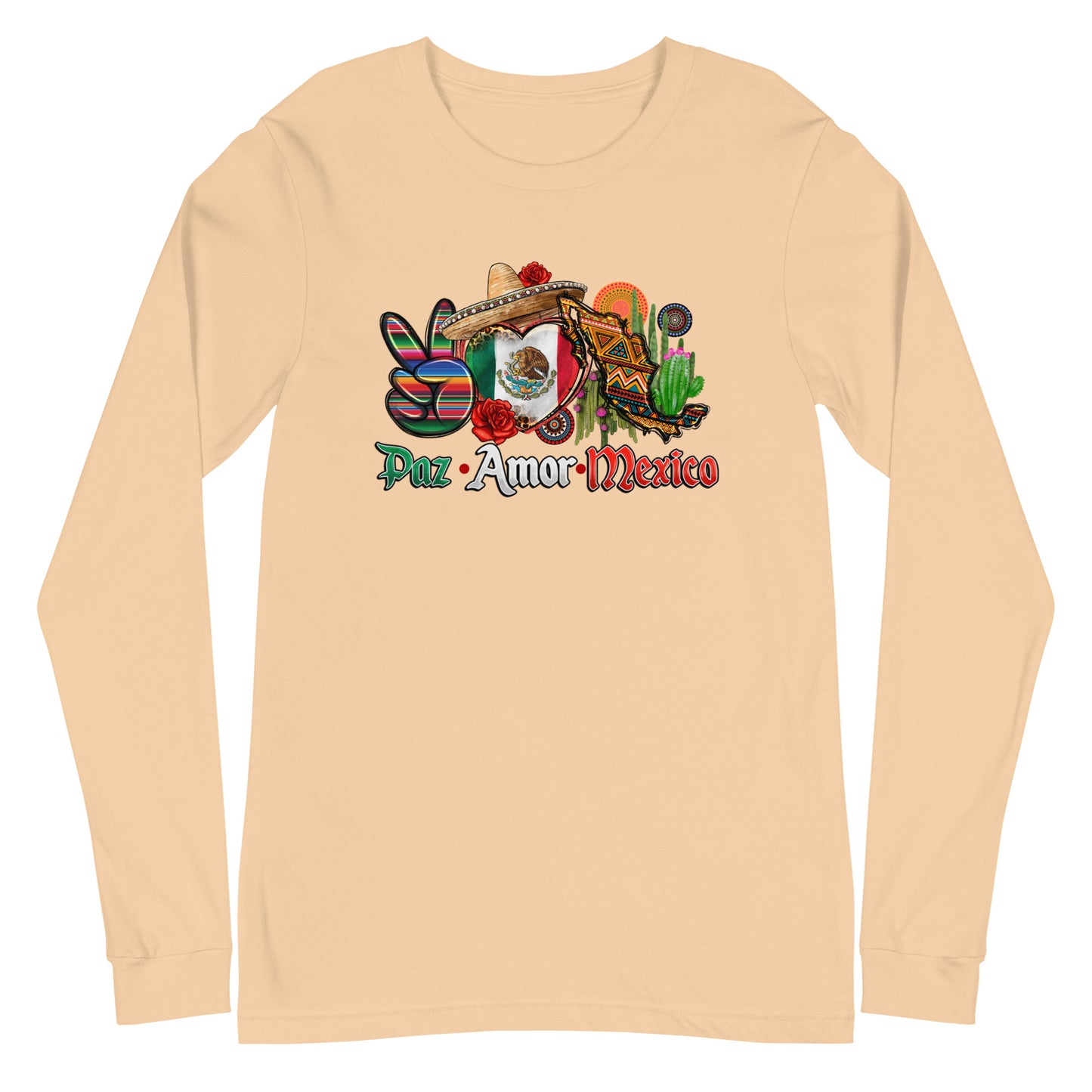 Paz Amor Mexico Long Sleeve Tee