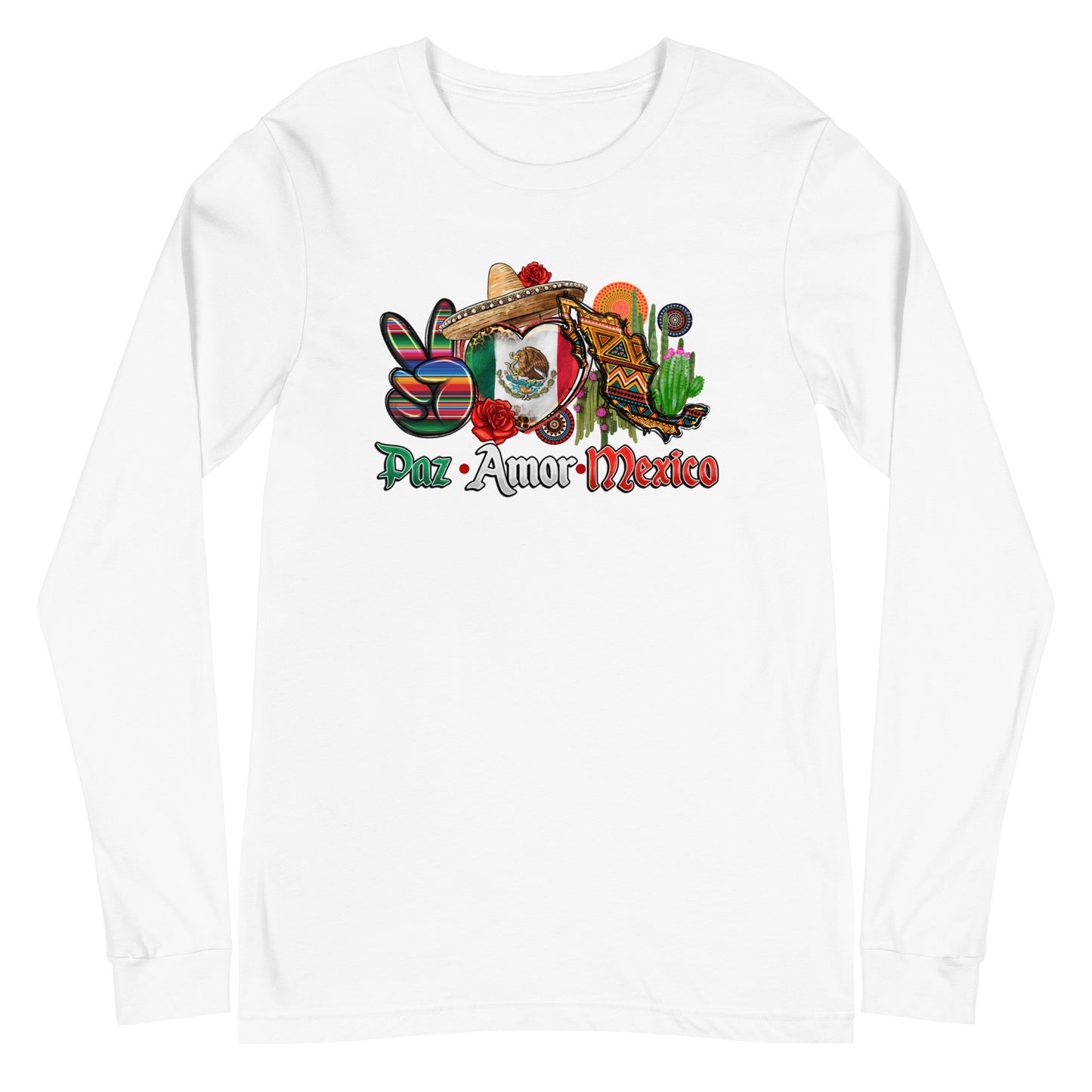 Paz Amor Mexico Long Sleeve Tee