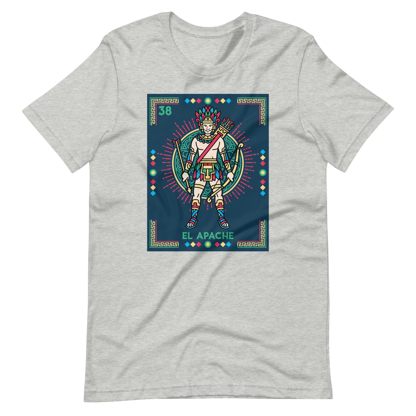 El Apache Mexican Loteria Unisex T-shirt