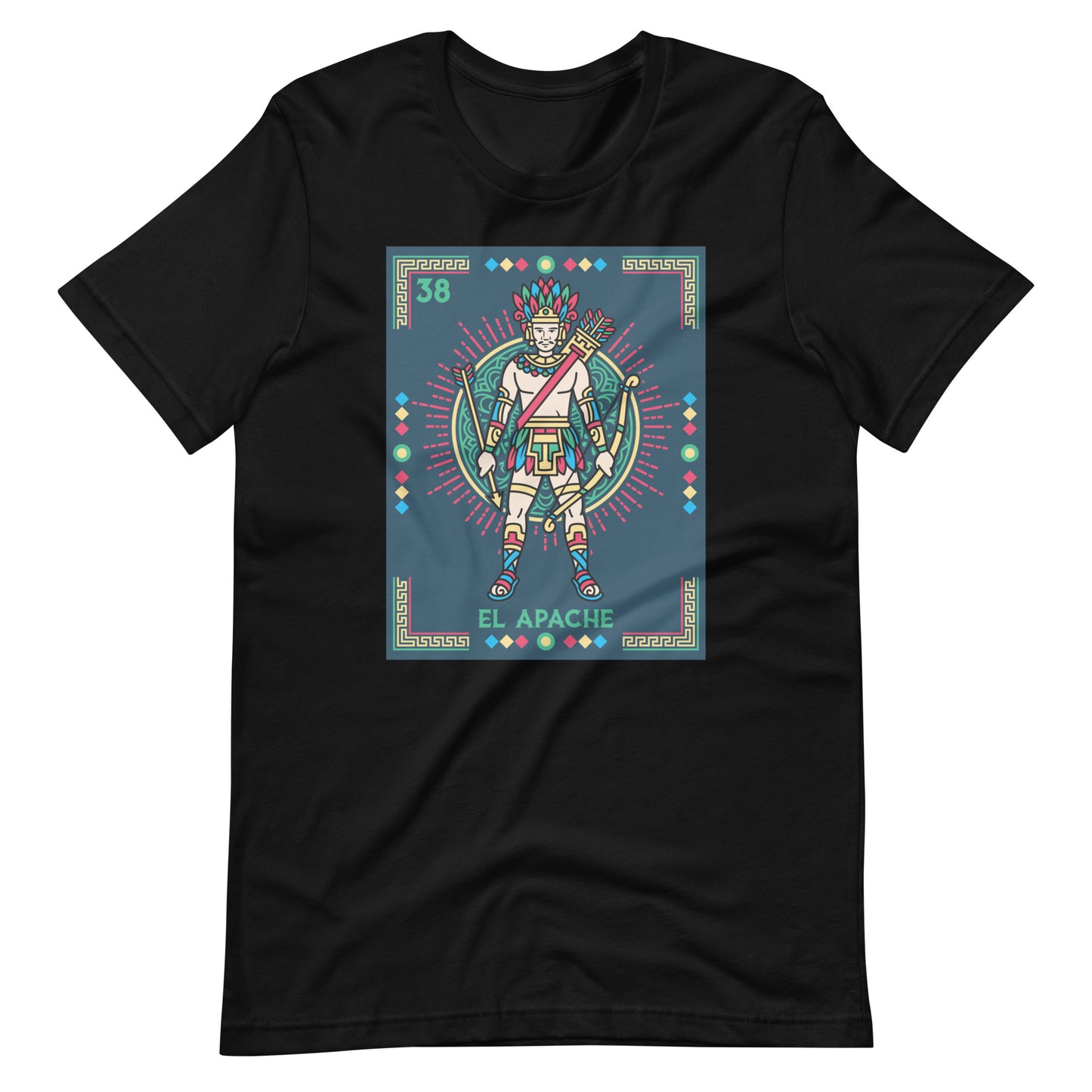 El Apache Mexican Loteria Unisex T-shirt