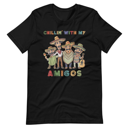 Chillin with My Amigos Cinco De Mayo Unisex t-shirt