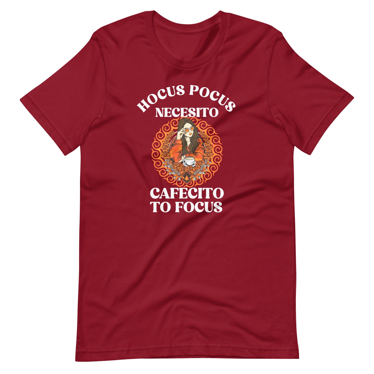 Hocus Pocus Necesito Cafecito to Focus Latina T-Shirt