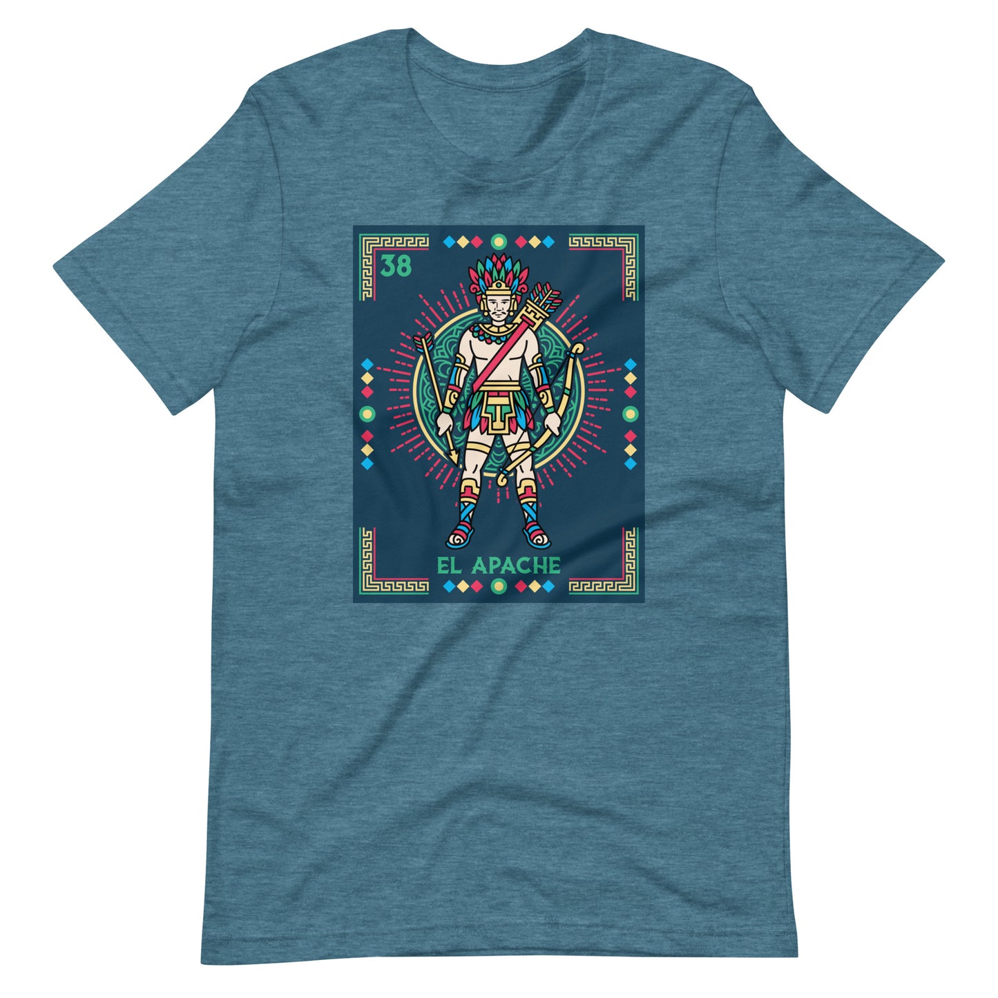 El Apache Mexican Loteria Unisex T-shirt