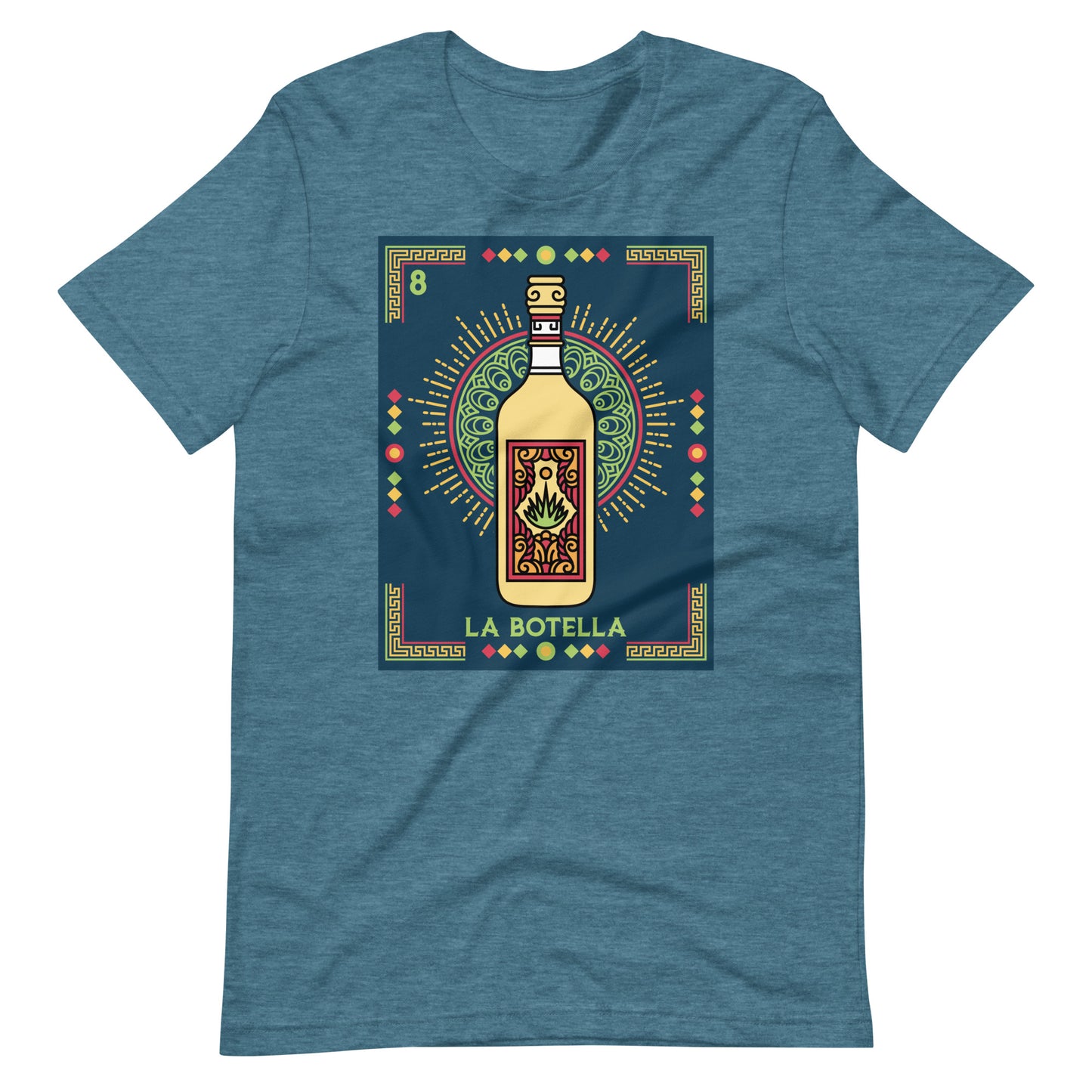 La Botella Mexican Loteria Unisex T-shirt