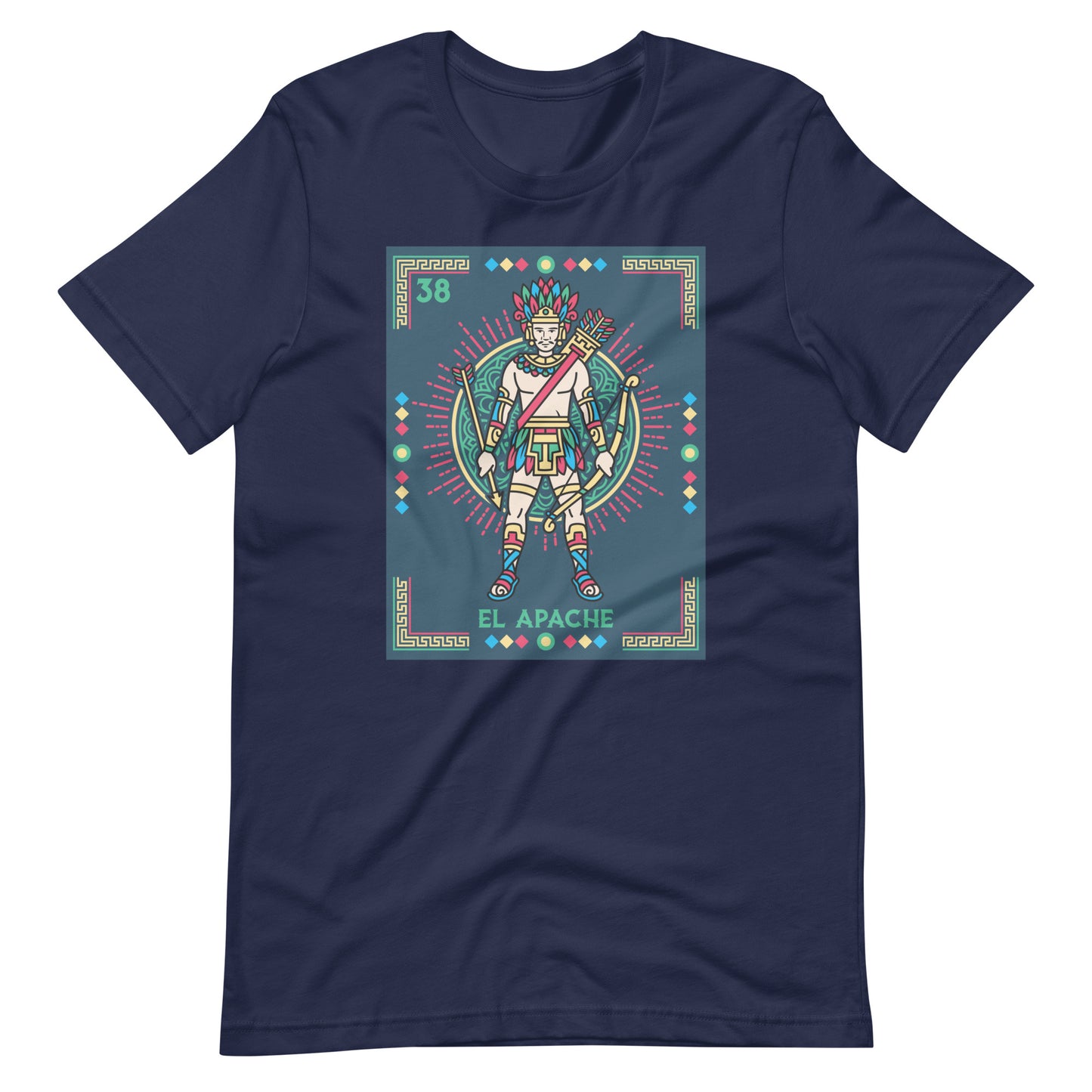 El Apache Mexican Loteria Unisex T-shirt