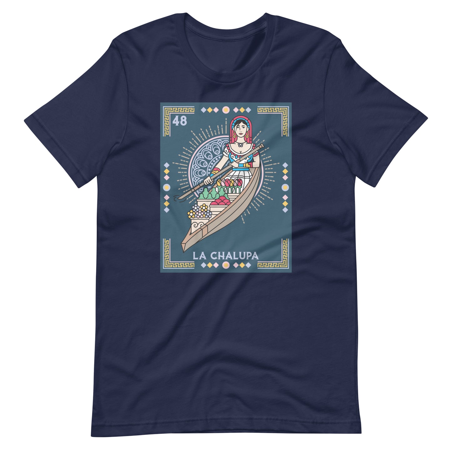 La Chalupa Mexican Loteria Unisex t-shirt